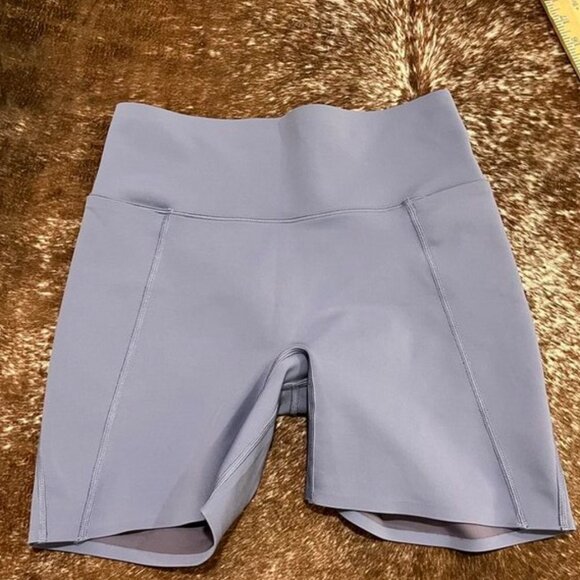 Nike Universa High-Waisted 5" Biker Shorts Dusty Amethyst Purple Women’s Small - Picture 11 of 13